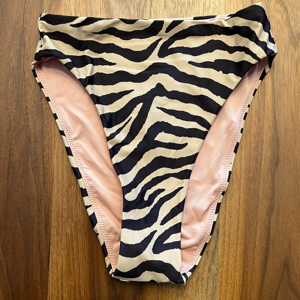 JCrew high waisted bikini bottom